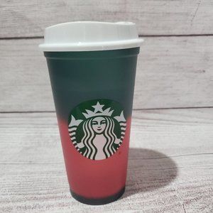 Starbucks 2020 Holiday Color Changing Grande Cup